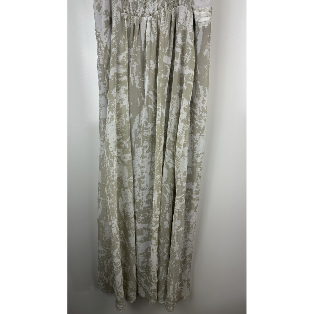 Soft Surroundings Summer Breeze Maxi Dress Braided Straps Overlay Beachy Boho PL - Picture 10 of 13